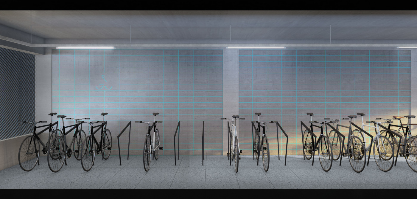 Pop Grafite - Residencial - 11837 - Bicicletario