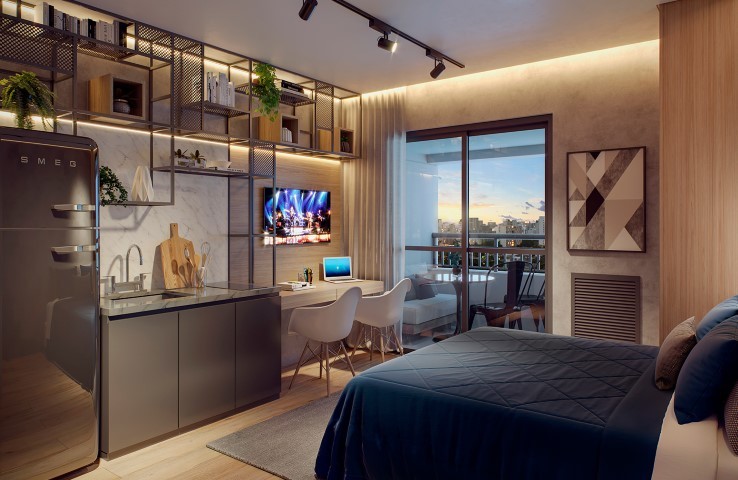 Raízes Tucuruvi Jacarandá - 13700 - Dormitorio