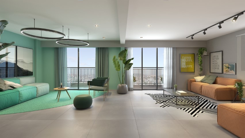 Pulse Higienópolis - Residencial - 16567 - Living