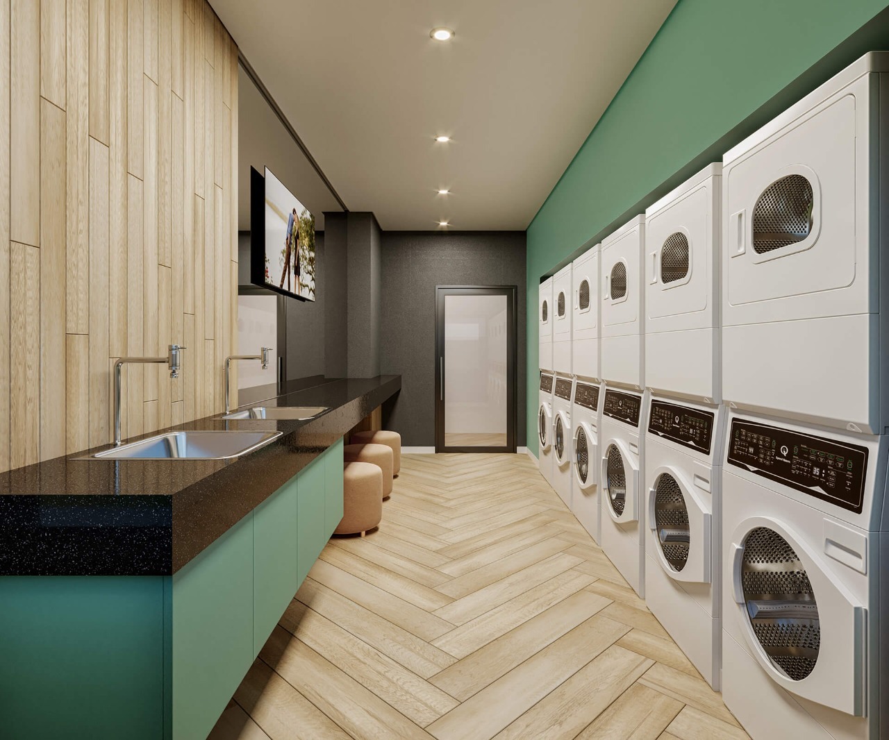 HUB Alto da Boa Vista - Residencial - 19397 - Lavanderia