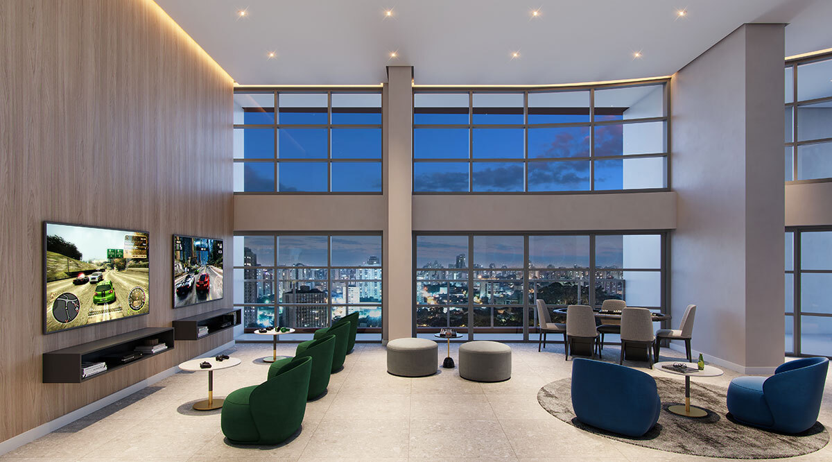 Level Brooklin - Residencial - 20283 - Sala de jogos