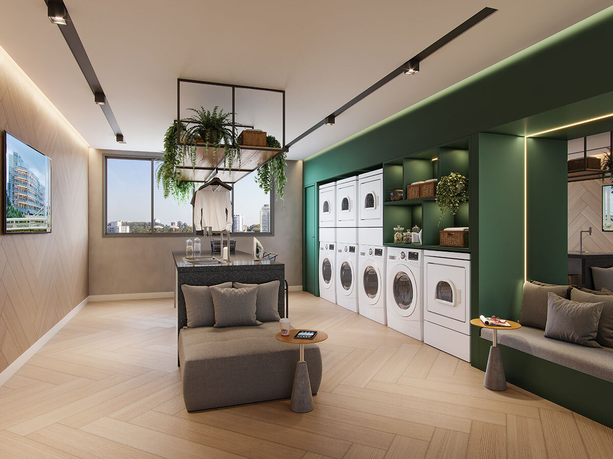 Level Brooklin - Residencial - 20283 - Lavanderia