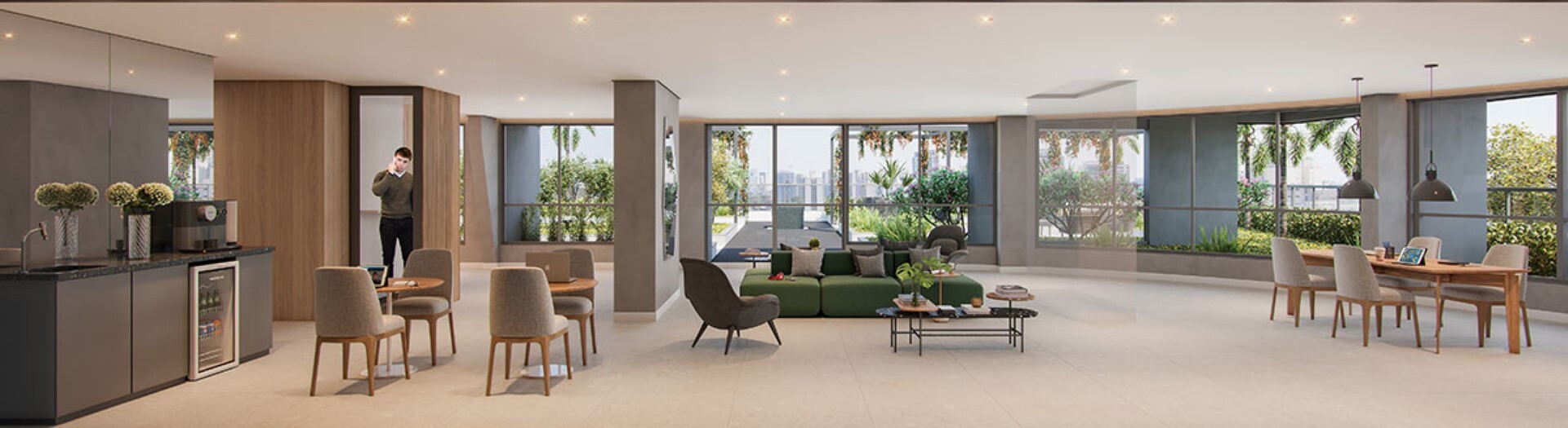 Level Brooklin - Residencial - 20283 - Coworking