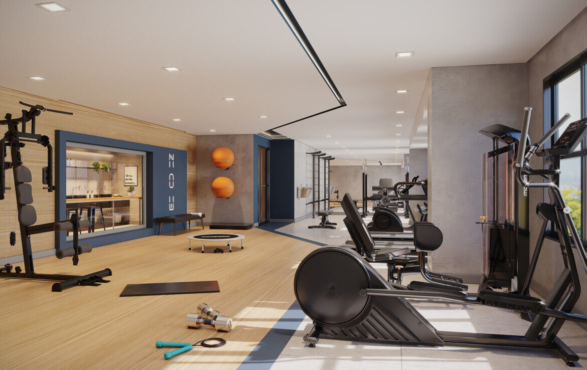 THINK Home Alameda Barros - Residencial - 20653 - Fitness