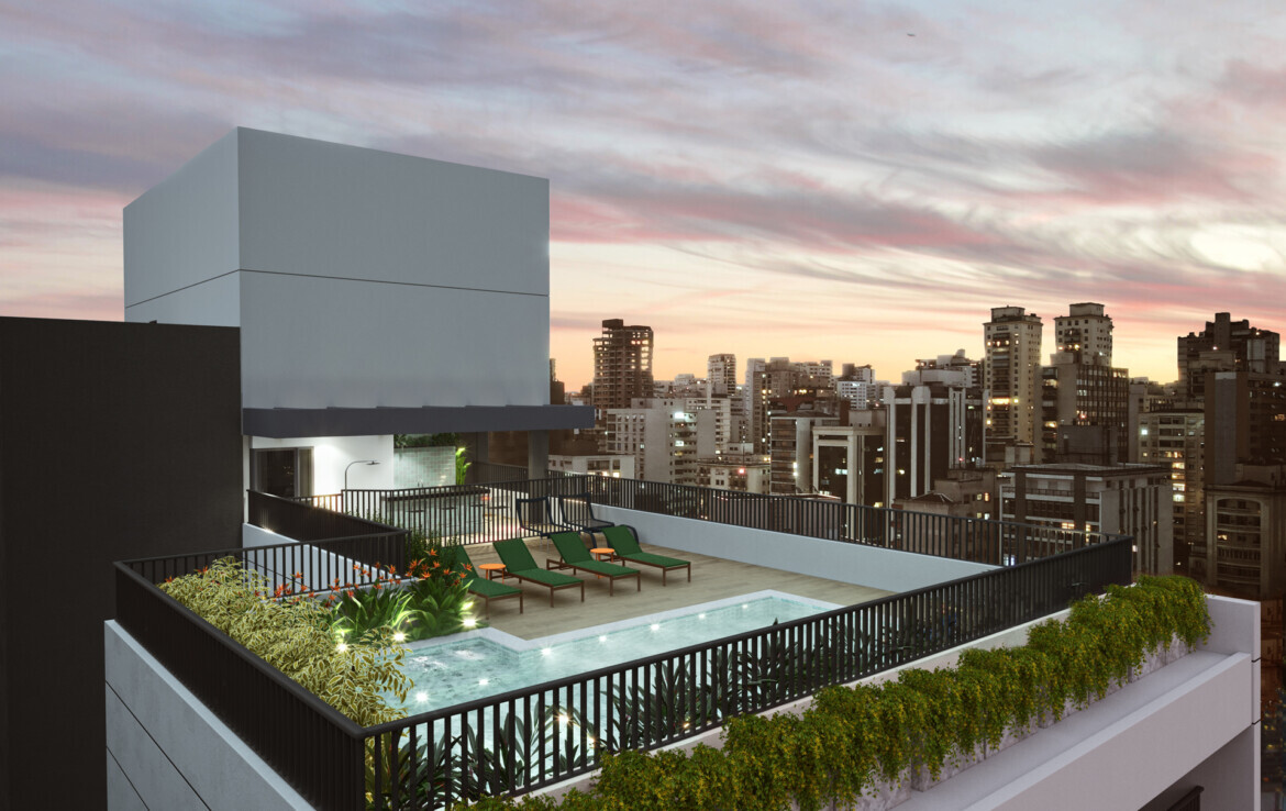 THINK Home Alameda Barros - Residencial - 20653 - Piscina