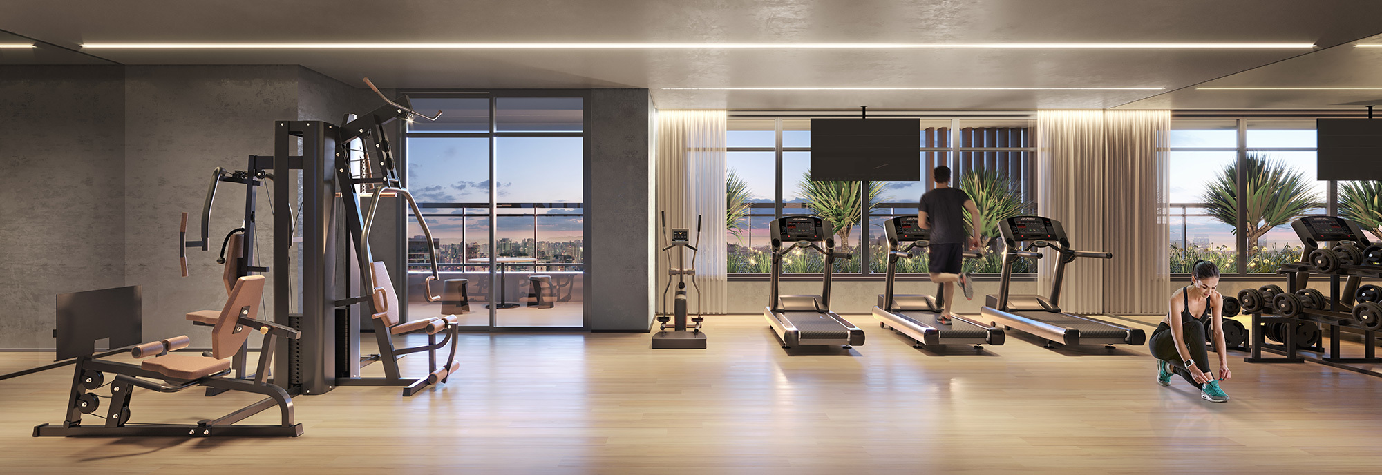 Latitude Campo Belo - NR - 23675 - Fitness