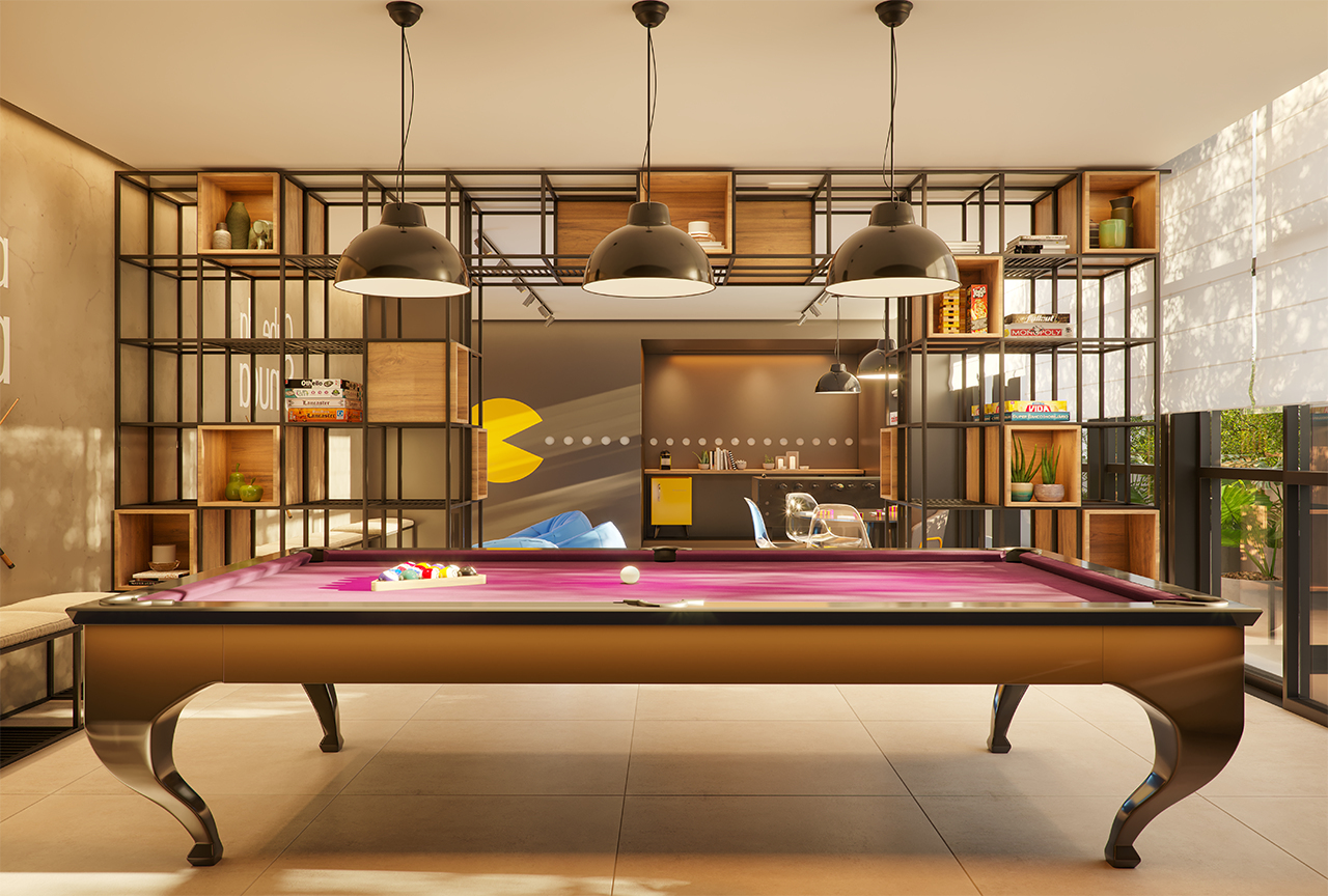 Nik Paulista - Residencial - 23727 - Sala de jogos