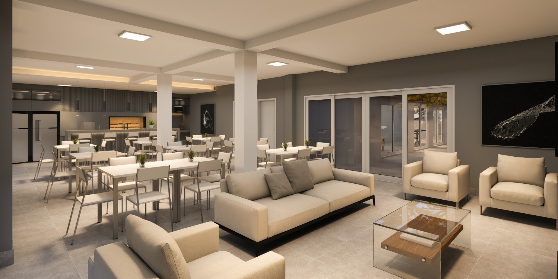 Terrace Clube Residencial - 23969 - Salao de festas