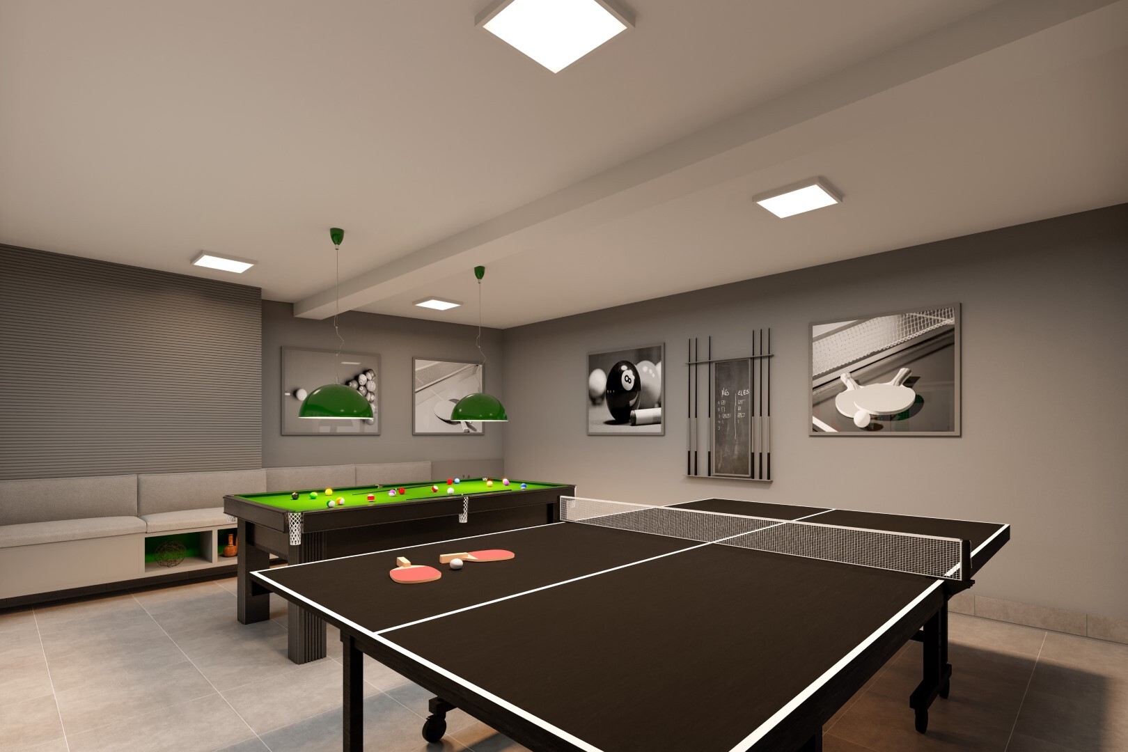 Terrace Clube Residencial - 23969 - Sala de jogos