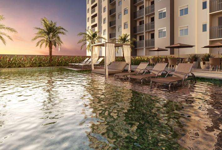 Vivaz Prime Vila Nova Cachoeirinha - Fase 1 - 24462 - Piscina