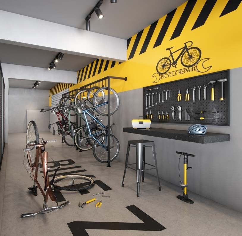 Vita Parque - 24561 - Oficina para bicicleta
