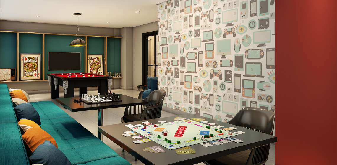 KZ Direct Bresser - Residencial - 25639 - Sala de jogos