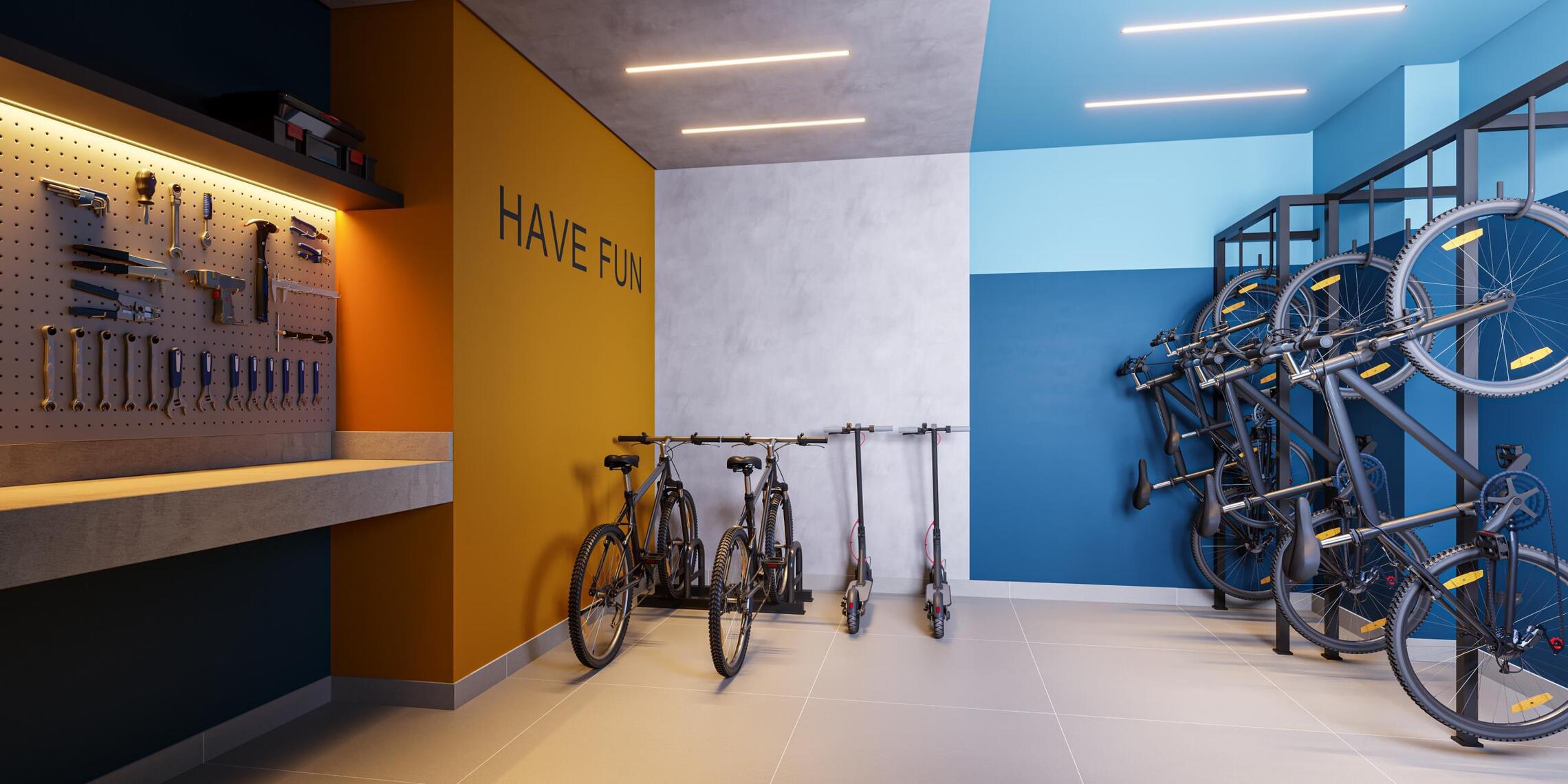 Flamboyant 294 - Residencial - 28586 - Bicicletario