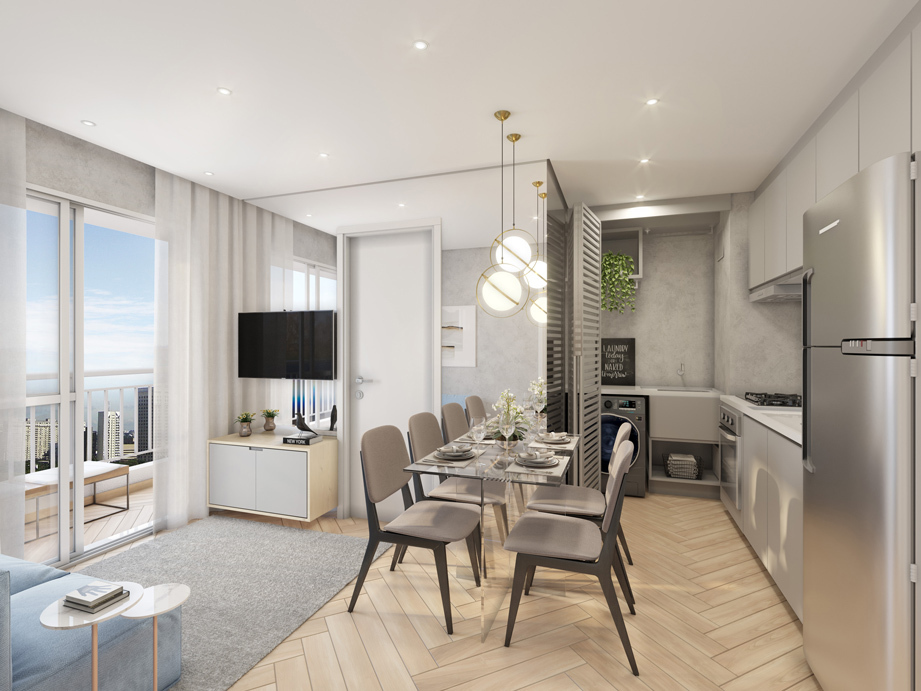 Welconx Chácara Klabin - Residencial - 28670 - Living