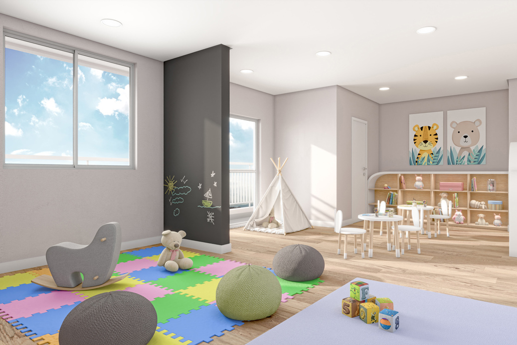 Welconx Chácara Klabin - Residencial - 28670 - Brinquedoteca