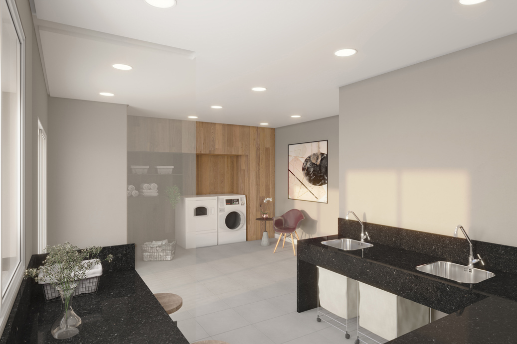 Welconx Chácara Klabin - Residencial - 28670 - Lavanderia