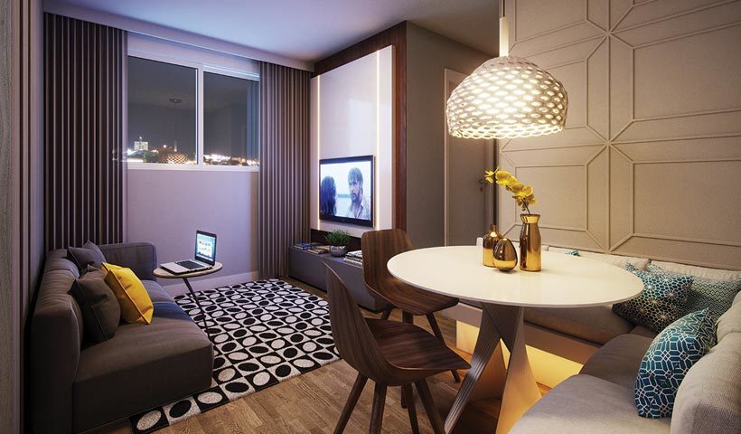 Fit Casa Brás - 2941 - Living
