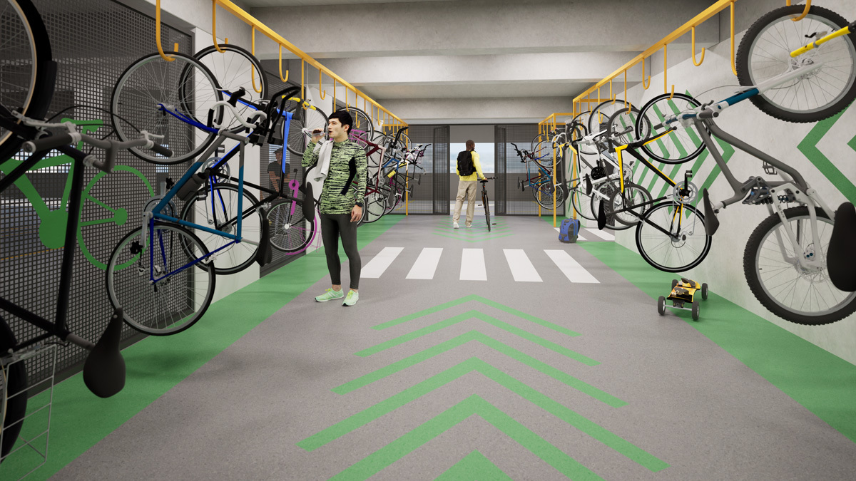 Vista 553 - 29439 - Bicicletario