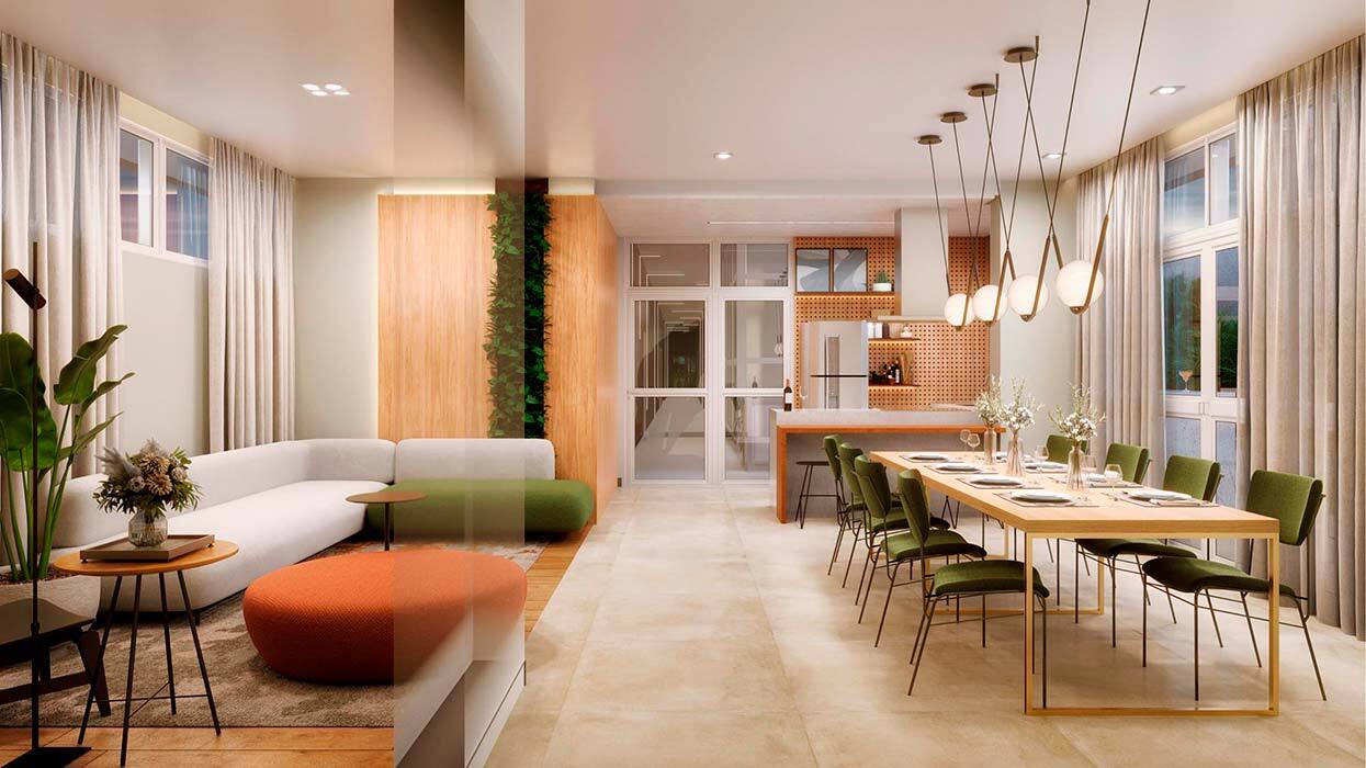 Blend Santa Cecília - Residencial - 31687 - Salao de festas