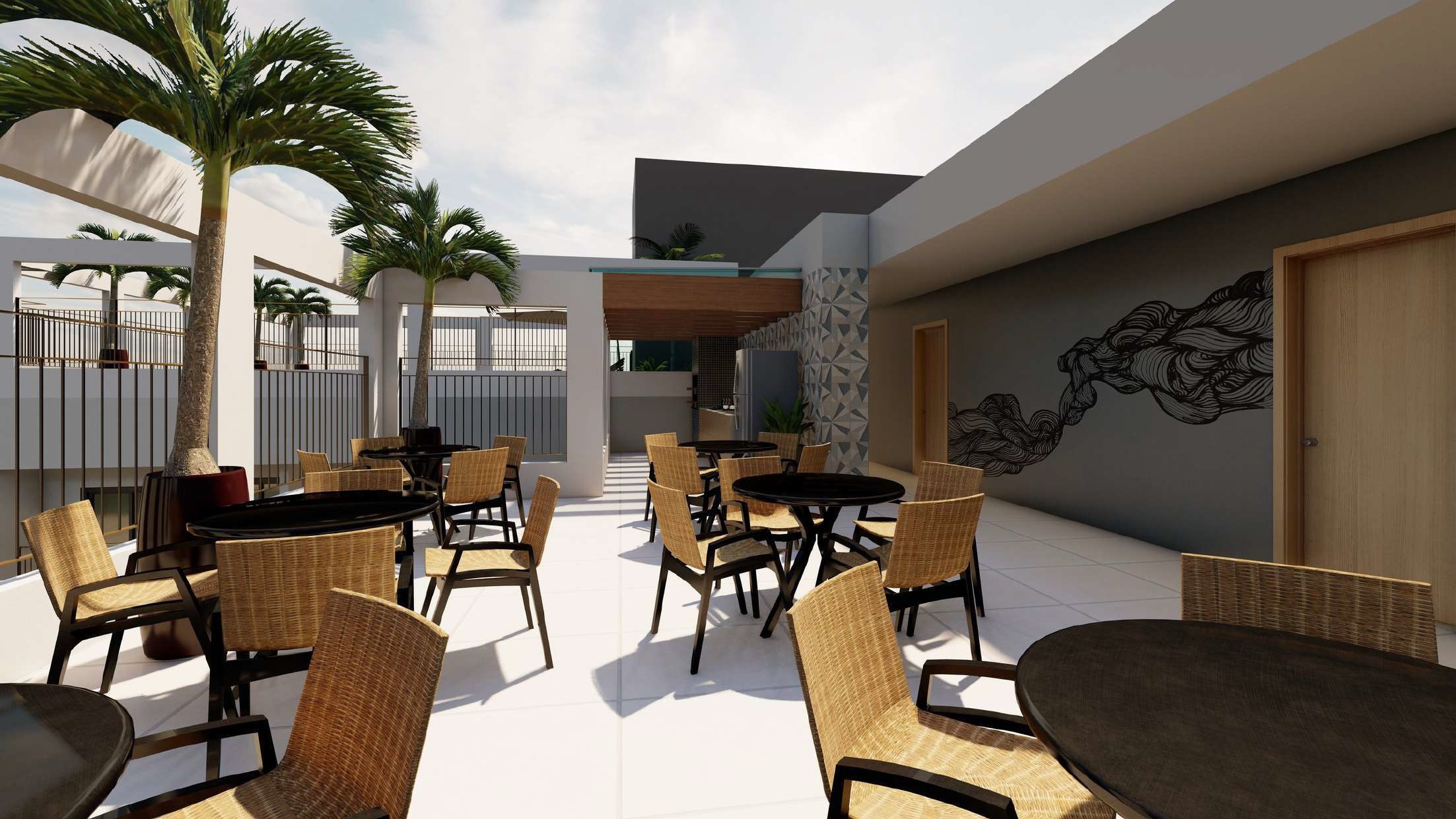 Station Garden - Residencial - 34717 - Terraco coletivo