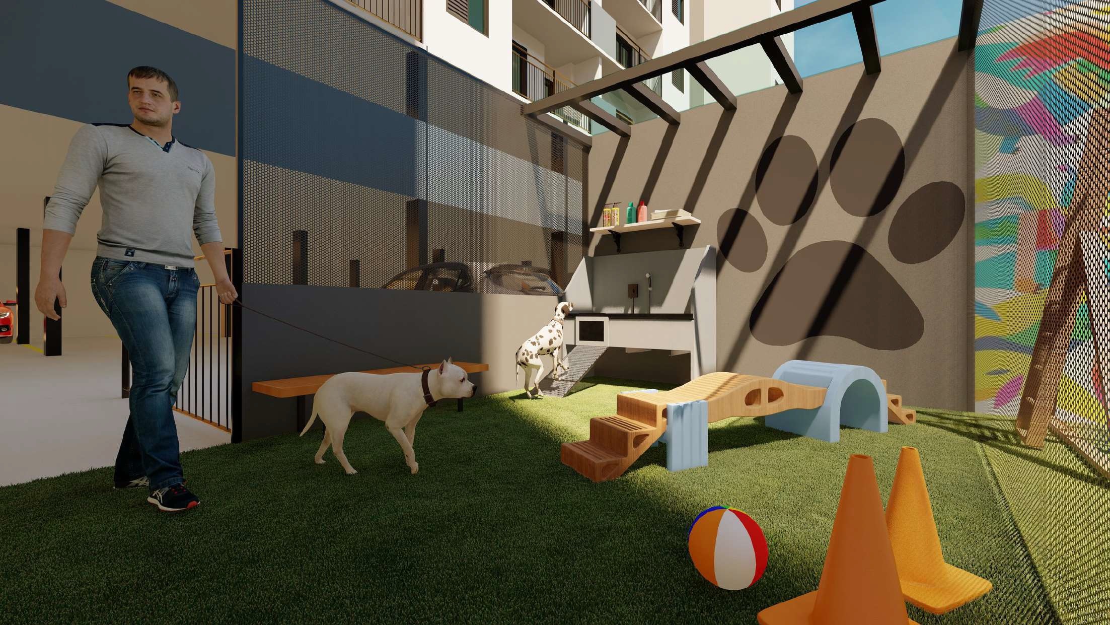 Station Garden - Residencial - 34717 - Pet place