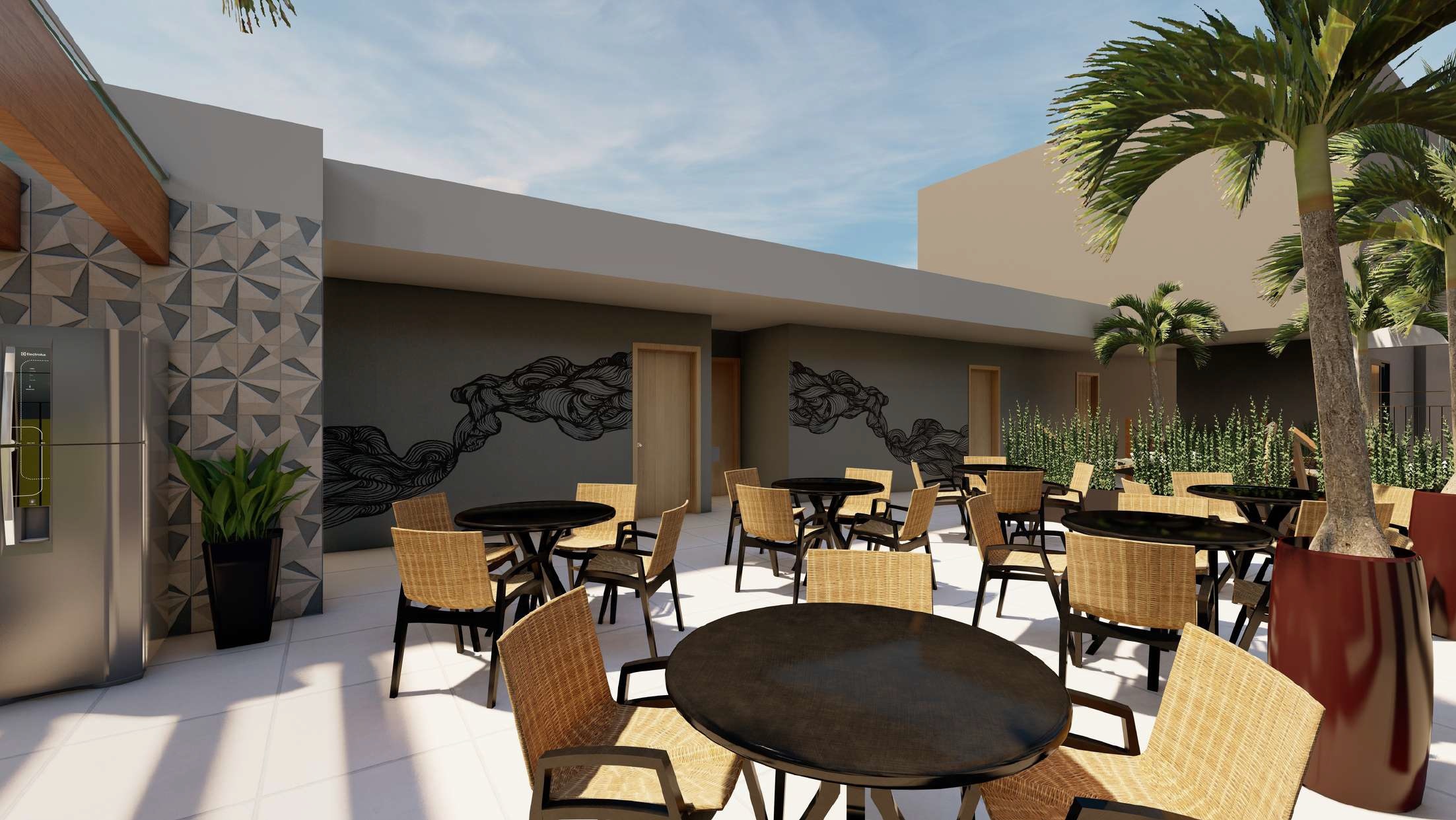 Station Garden - NR - 34718 - Terraco coletivo