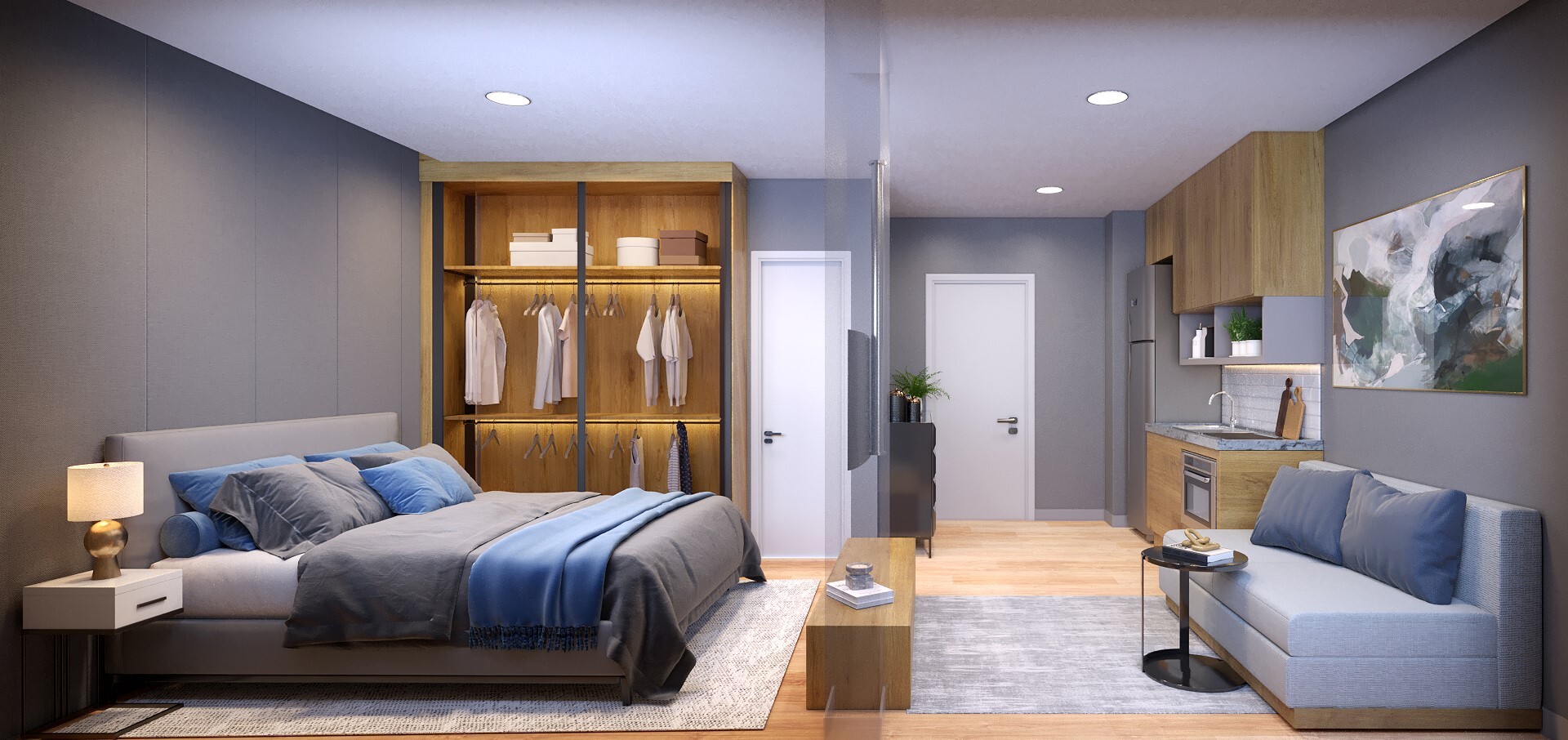 Origem Guilhermina - Studios - 38426 - Living