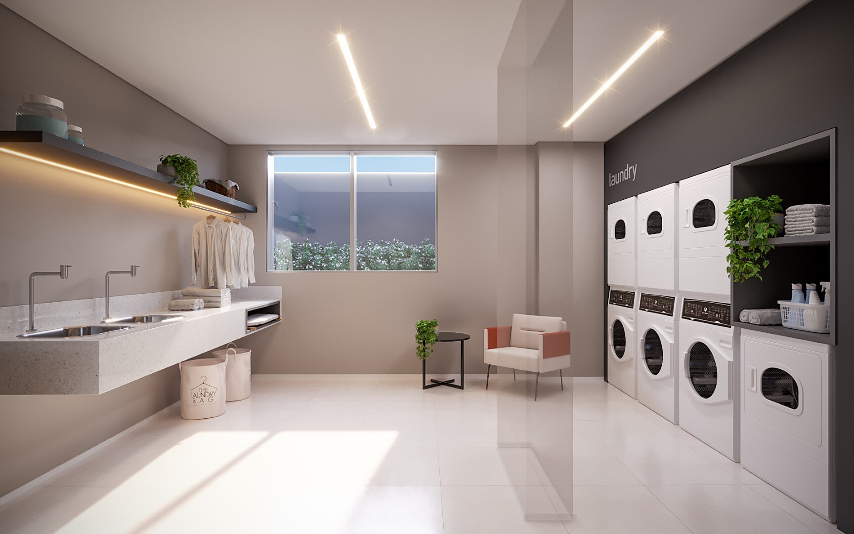 Origem Guilhermina - Studios - 38426 - Lavanderia