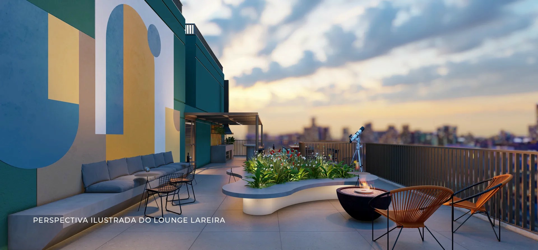 Nurban Campo Belo - 41188 - Lounge lareira