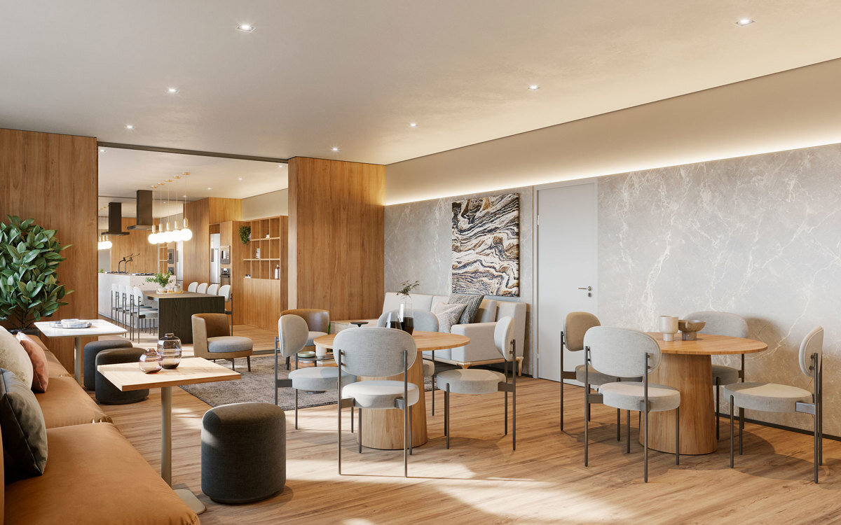 Viva Benx Star Campo Belo - Residencial - 42655 - Salao de festas