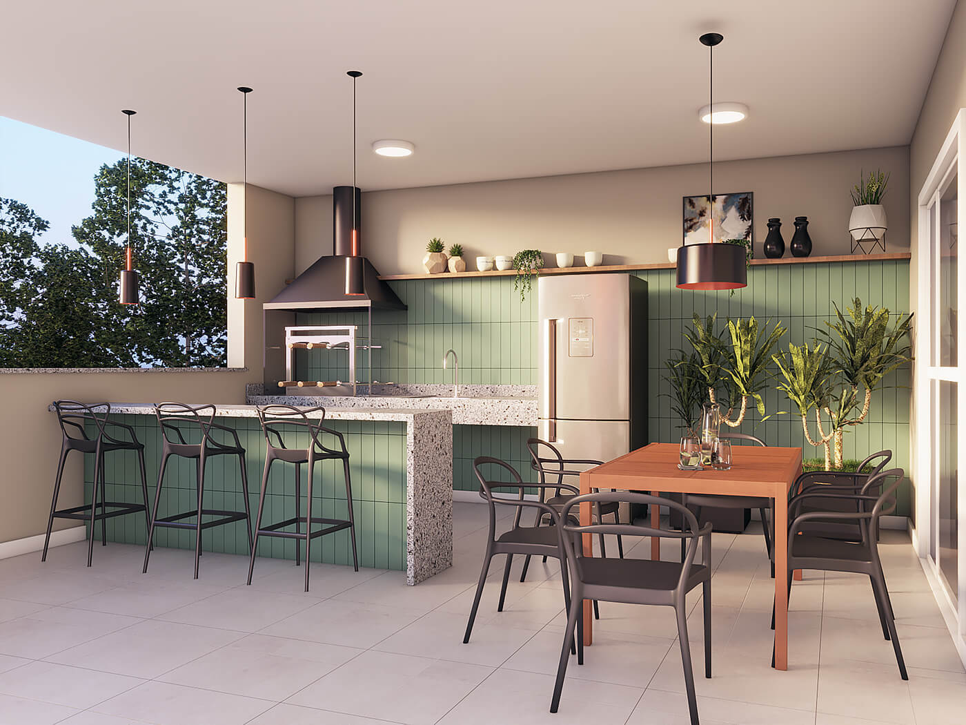 Villa Pompeia Welconx - Residencial - 43319 - Churrasqueira