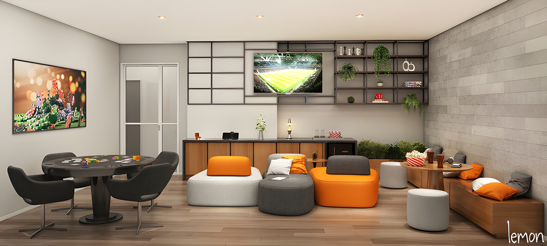 Conexão Morato - Residencial - 43766 - Sala de jogos