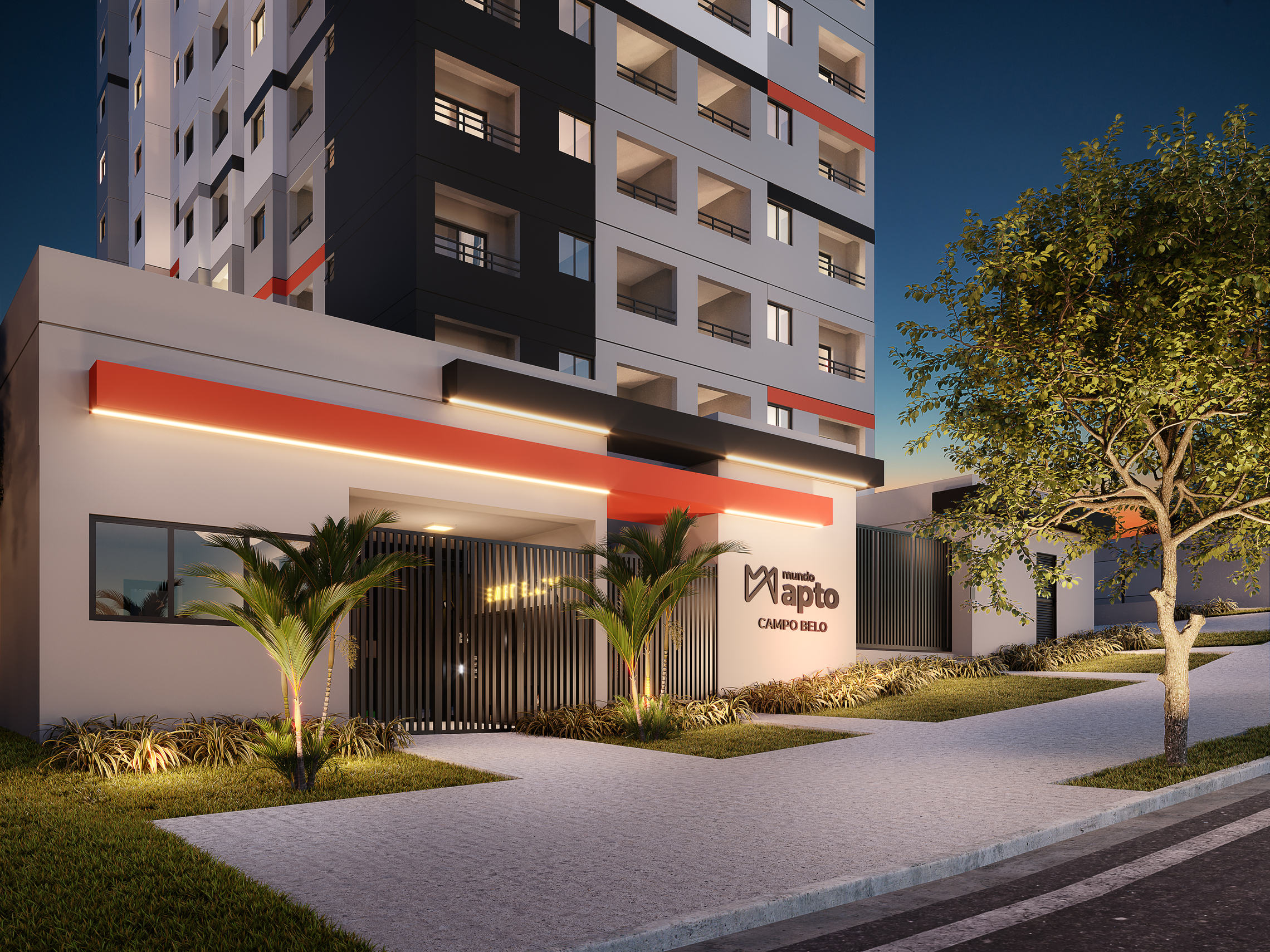Mundo Apto Campo Belo - Residencial - 44410 - Portaria