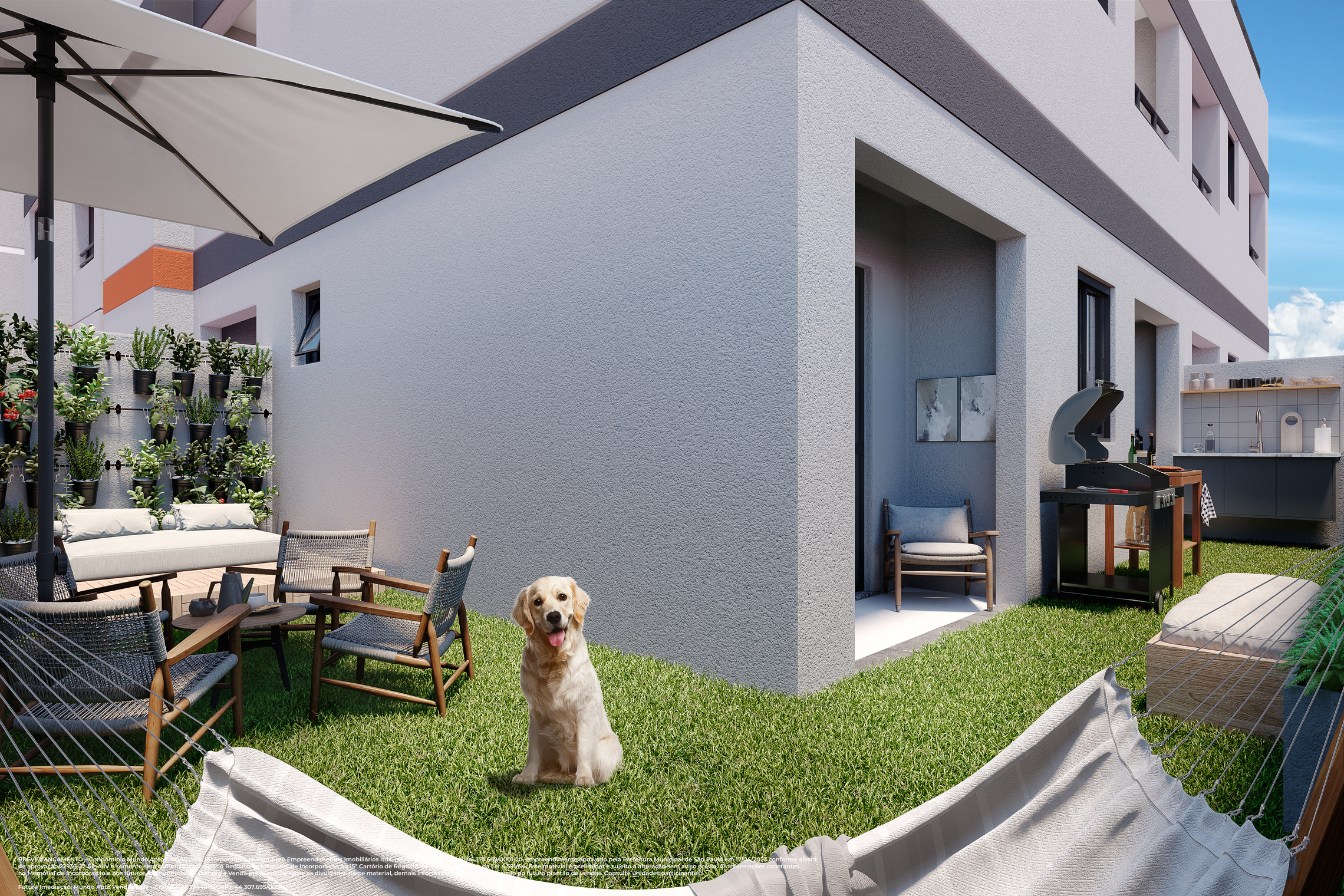 Mundo Apto Campo Belo - Residencial - 44410 - Garden canto