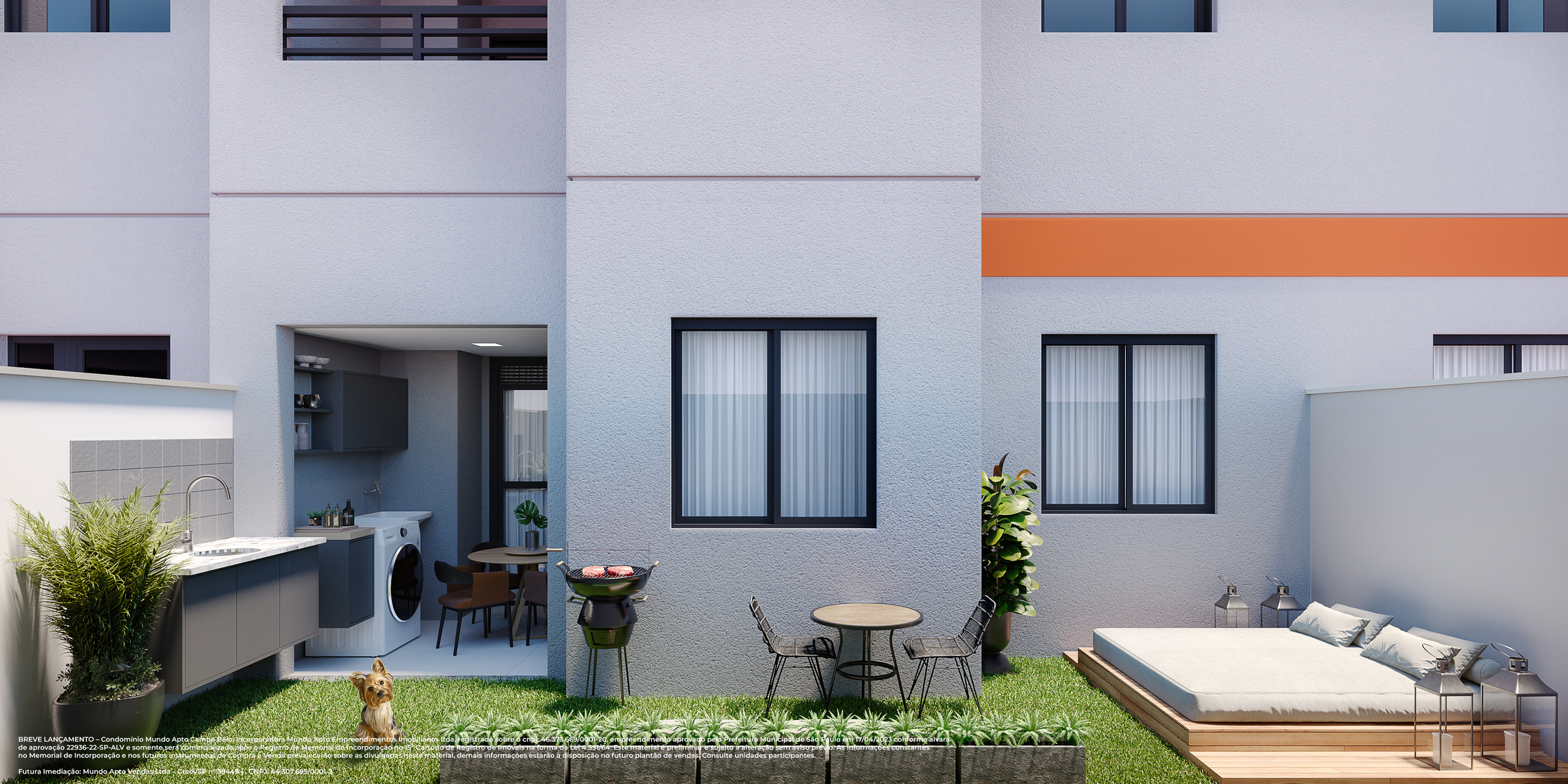 Mundo Apto Campo Belo - Residencial - 44410 - Garden meio