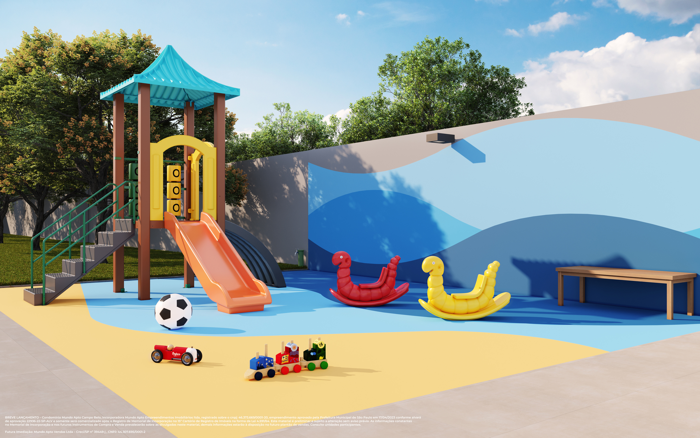 Mundo Apto Campo Belo - Residencial - 44410 - Playground
