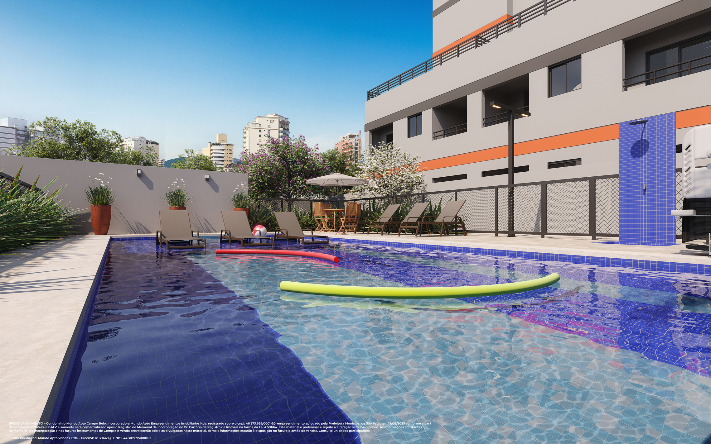 Mundo Apto Campo Belo - Residencial - 44410 - Piscina