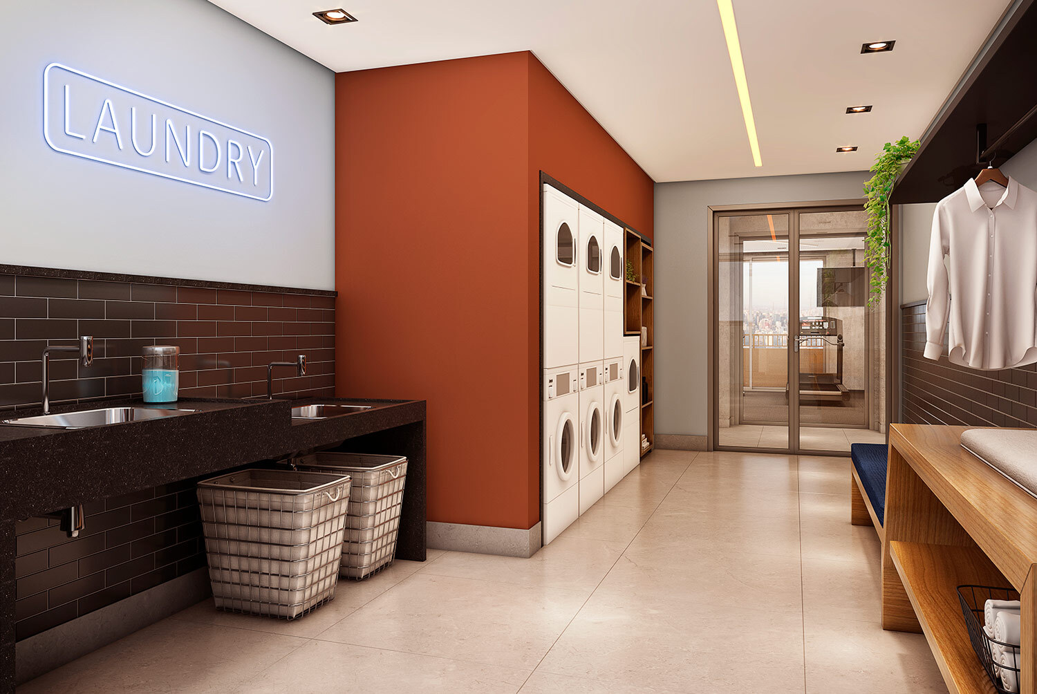 Voxx Itaim - Residencial - 45060 - Lavanderia