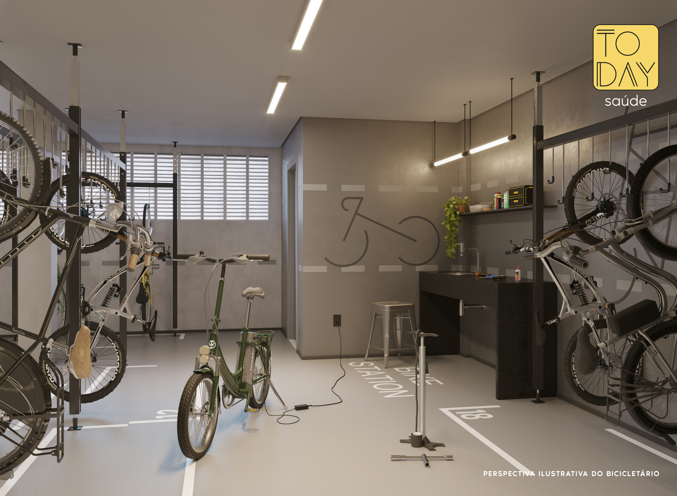 Today Saúde - Residencial - 46652 - Bicicletario