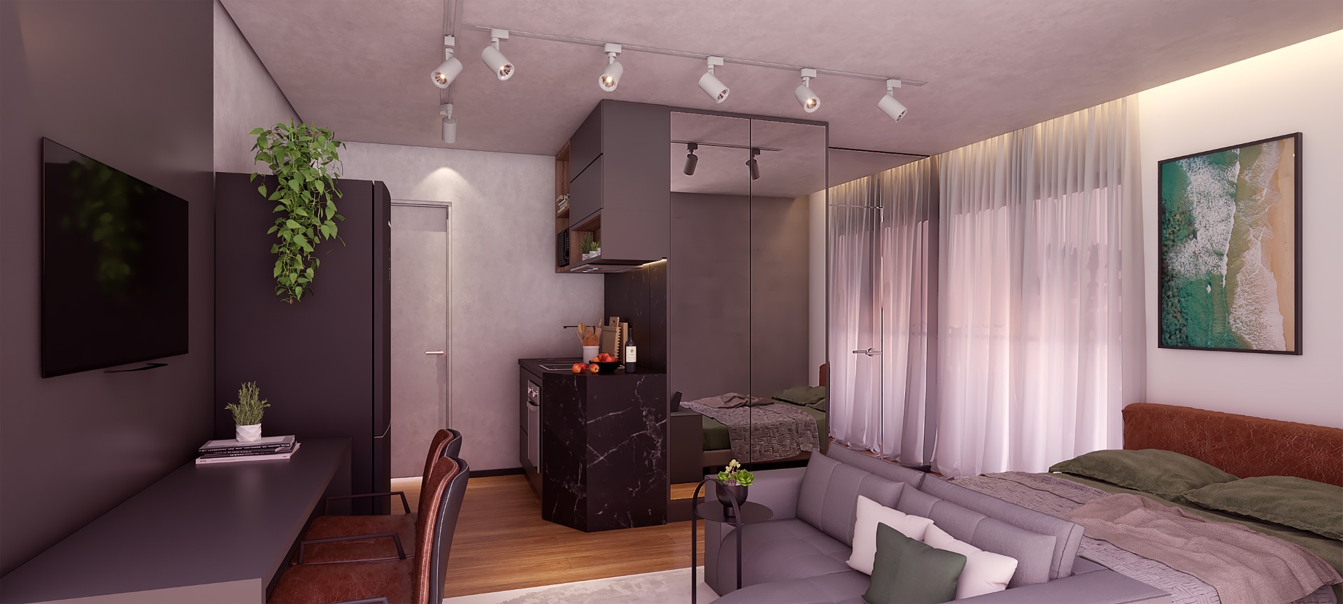 Autoral Moema Studios - NR - 47534 - Living