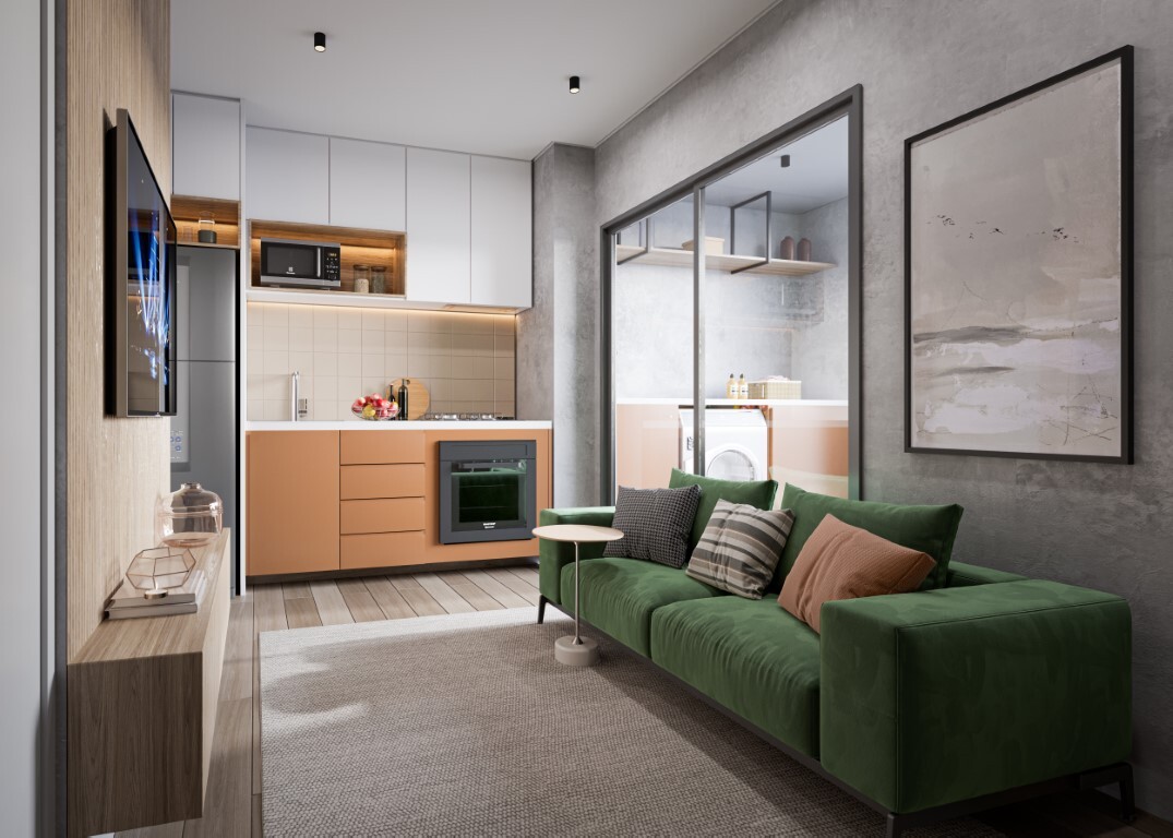 Park Tatuapé - Residencial - 51128 - Living
