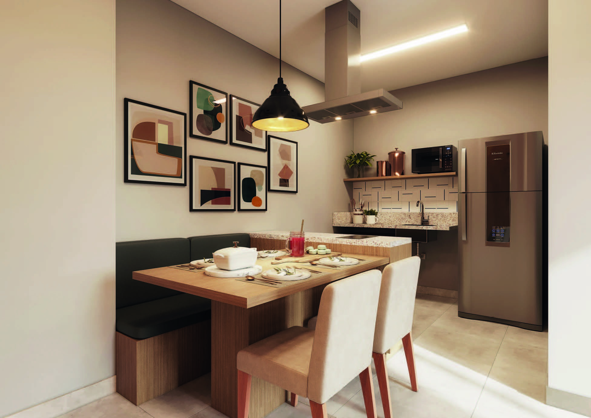 Mundo Apto Inajar - Residencial - 52595 - Espaco gourmet