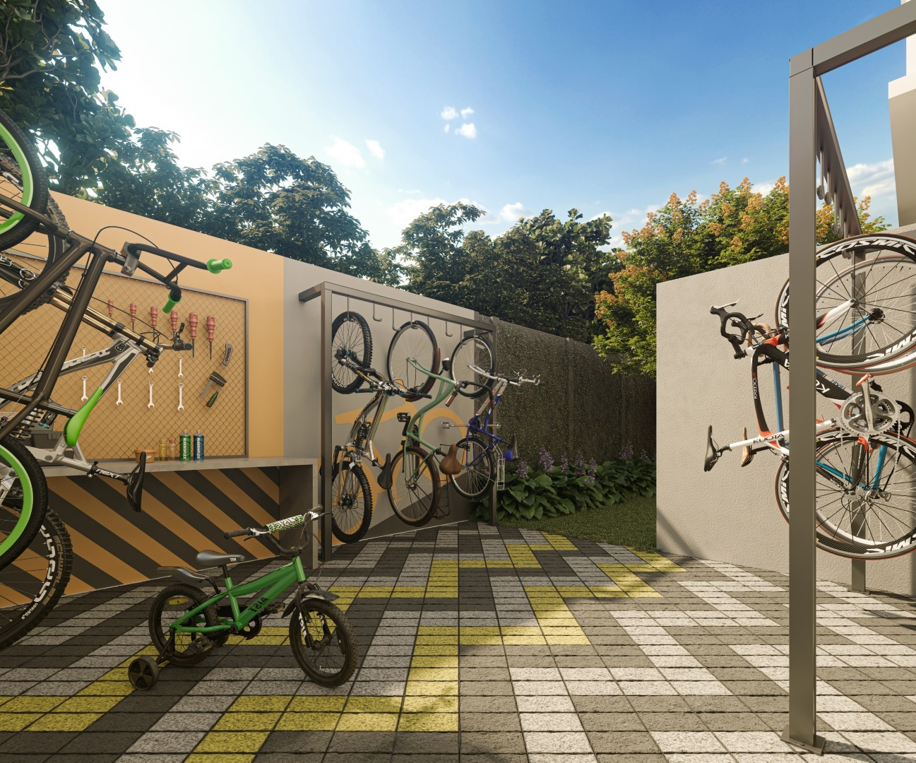 Viva Benx Butantã - NR - 54123 - Bicicletario