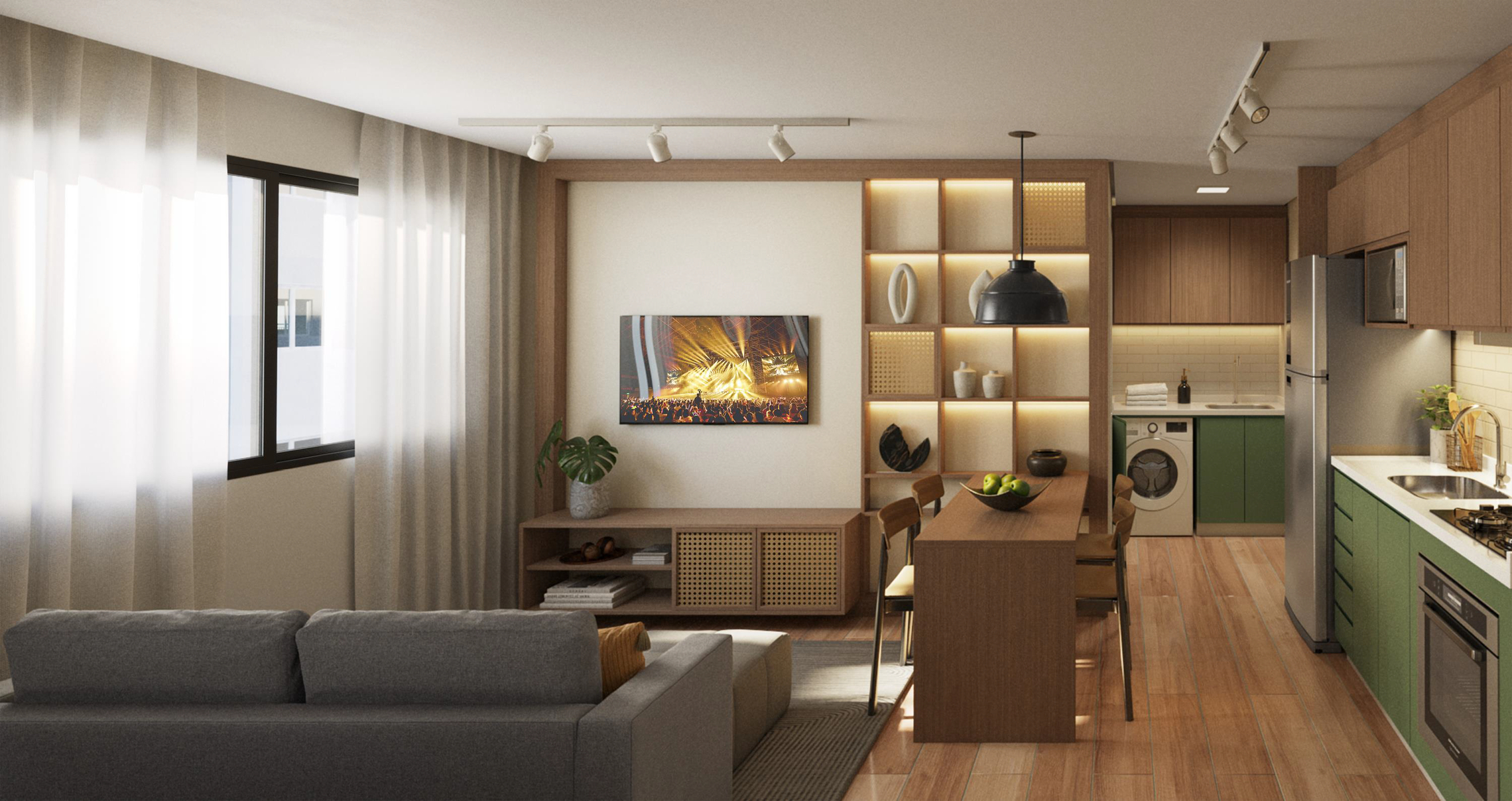 Bosque Ipiranga - Residencial - Fase 1 - 54888 - Living