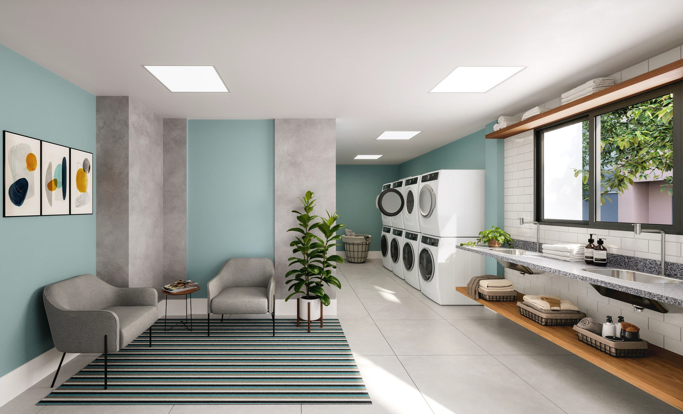 Bosque Ipiranga - Residencial - Fase 1 - 54888 - Lavanderia