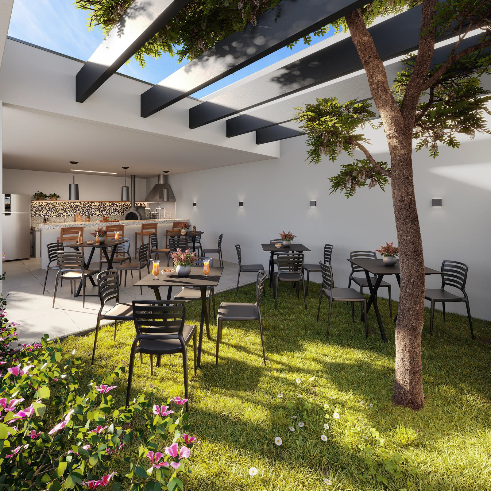 Bosque Ipiranga - Residencial - Fase 1 - 54888 - Churrasqueira