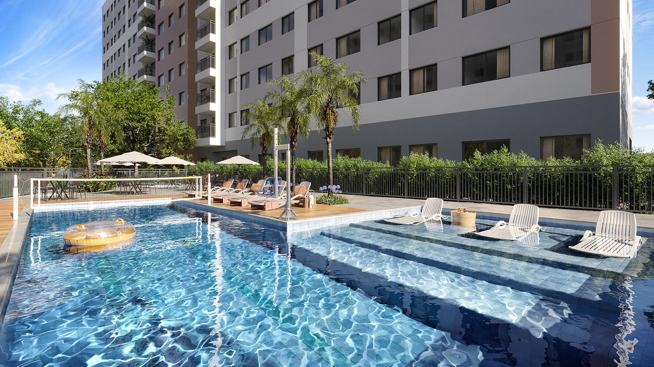 Bosque Ipiranga - Residencial - Fase 1 - 54888 - Piscina