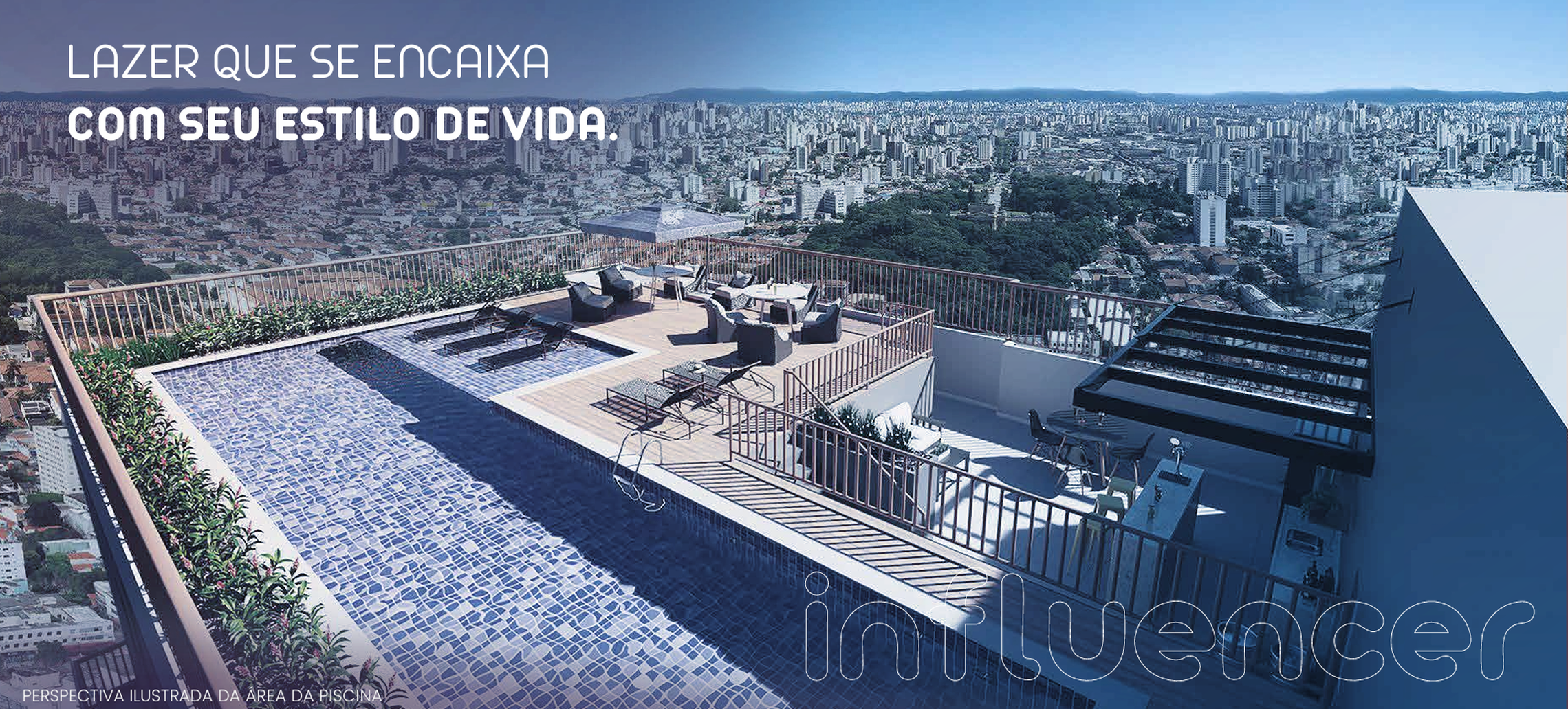 Influencer Vila Mariana - 55630 - Vista da Piscina