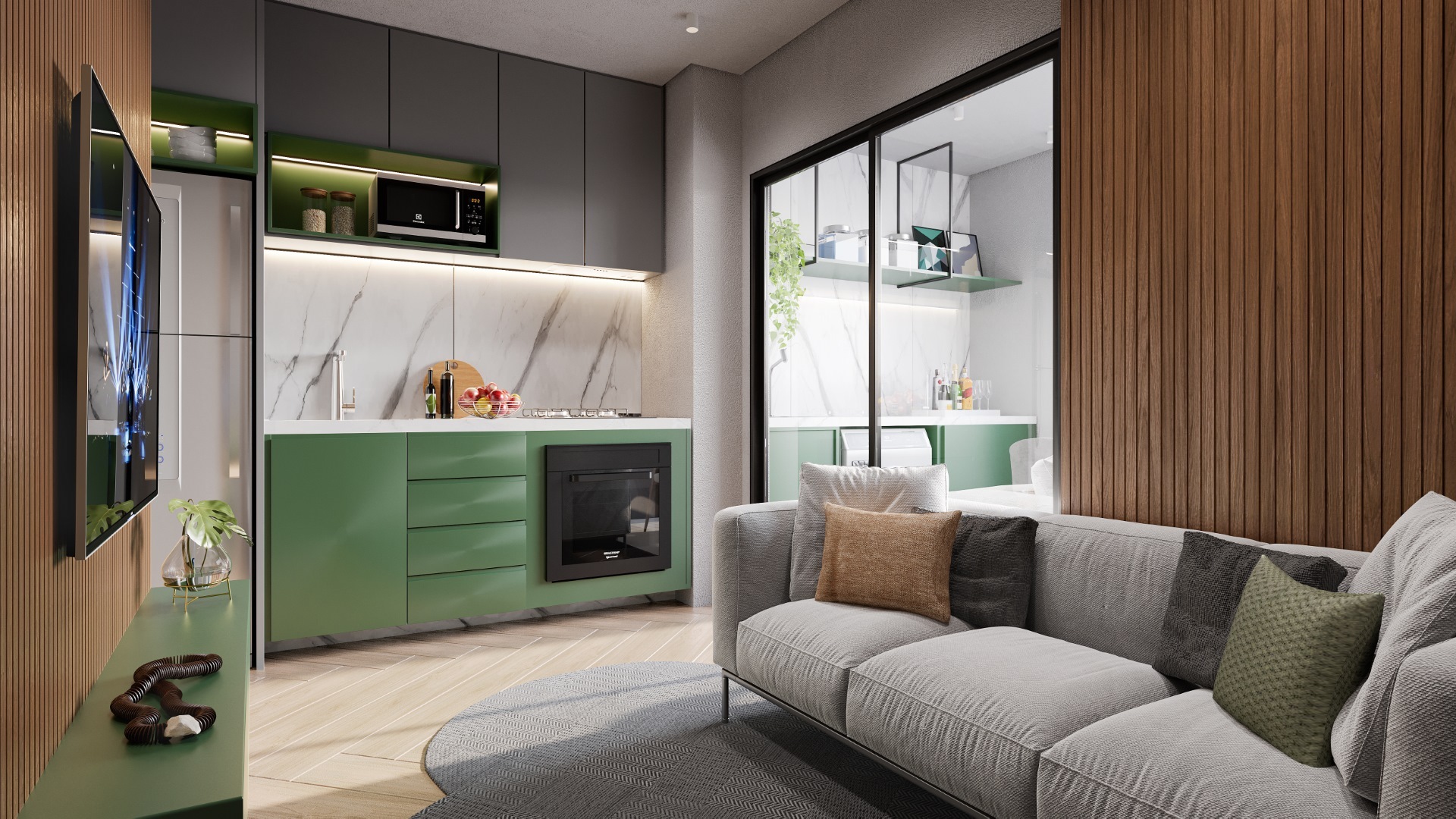 Maskan Vila Romana - Residencial - 56182 - Living