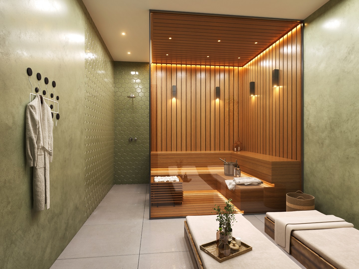 Maskan Vila Romana - Residencial - 56182 - Sauna